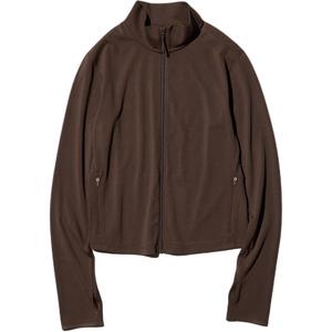 UNIQLO Куртка женская темно-коричневая, Dark Umber