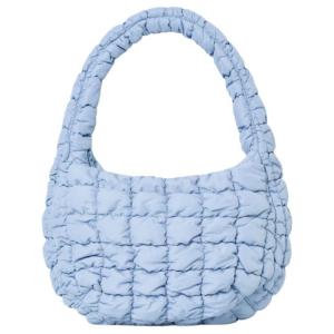COS Миниатюрная женская сумка из полиэстера нежно-голубого цвета, Baby Blue