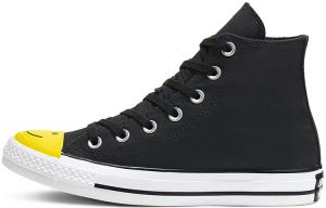 Chuck Taylor All Star High «Смайлик - Черный» Converse