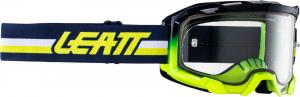 Мотокроссовые очки Leatt velocity 4.5 stripes 2024, Blue/White/Yellow