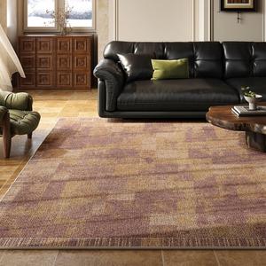 Dajiang Ковер 180х250 см для гостиной в винтажном французском стиле, зеленый, с низким уходом, утолщенный