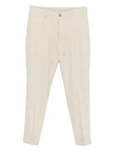 Брюки с манжетами на завязках Gran Sasso, нейтральный