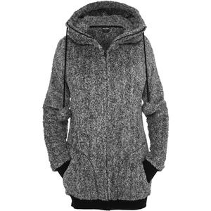 Толстовка Urban Classics Teddy Zip, черный