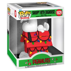 Фигурка Funko Peanuts Deluxe Снупи с собачьей будкой, мультиколор