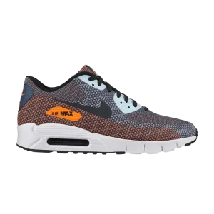 Кроссовки Nike Air Max 90 Jacquard Blue Orange, синий