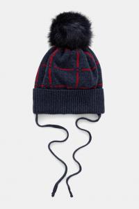 Детская шерстяная шапка DAGGET II Jamiks, темно-синий