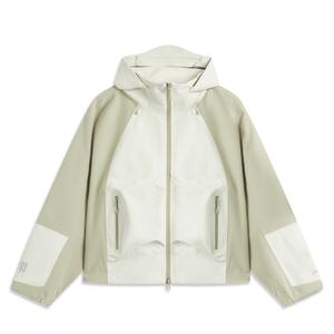 LINING Ветровка женская белая непродуваемая водоотталкивающая дождевик, White