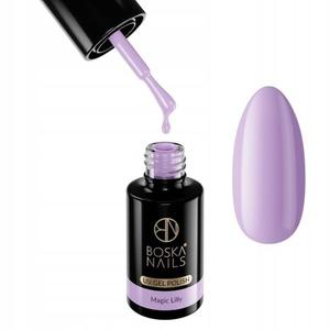 Цветной гибридный лак для ногтей, 409 Magic Lilly, 6 мл Boska Nails