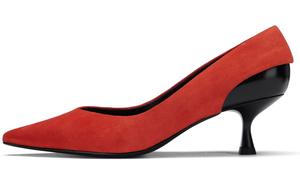 Туфли женские на высоком каблуке 73Hours, оранжевый/красный