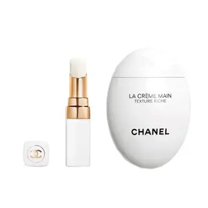 Набор для комбинированного ухода успокаивающая кожа эффект против трещин комплект из 2 предметов CHANEL