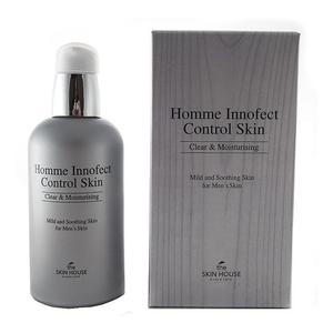 The skin house homme innofect control skin мужской тоник для лица, 130 мл