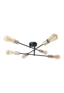 Потолочный светильник Модо 6 лампочек. Д/Ш: 54,5 см Näve Leuchten, черный