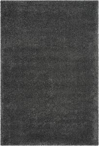 Ковер SAFAVIEH, 201 x 290 см, Santa Monica Shag Collection, Dark Grey, сплошной дизайн, не линяет и прост в уходе, идеален для помещений с высокой проходимостью в гостиной, спальне (SGN725-8484)