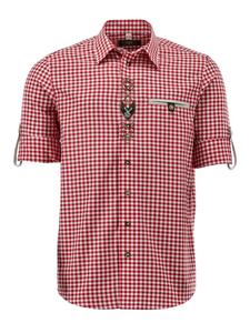 Традиционная рубашка Феруми средне-красного цвета OS-Trachten