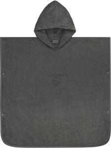 Normani Детский хлопковый банный пончо «Манама» антрацитового цвета