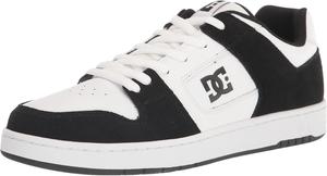 Мужские кроссовки для скейта DC Mens Manteca 4 Low Dc Shoes, белый/черный
