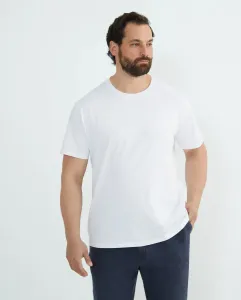 Мужская базовая футболка с коротким рукавом больших размеров Emidio Tucci, белый