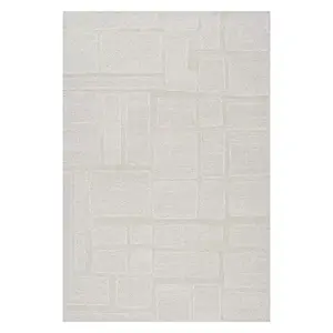 Современный геометрический ковер Aerith Nuloom, 153x244 см