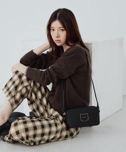 Миниатюрная наплечная сумка PJA-B1276 Big Cat Metal