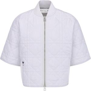 Куртка Christian Macrocannage с молнией DIOR, белый