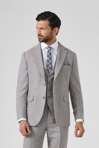 Серый костюм с приталенным жакетом Skopes, серый