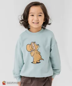 Флисовая толстовка с изображением Тома и Джерри Tom And Jerry, цвет B Standing/Mint