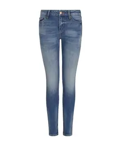 Синие узкие джинсы, женская мода Armani Exchange, синий