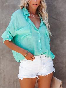 Блузка LA Angels, бирюзовый