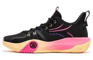 Баскетбольные кроссовки Ag Volley мужские с низким верхом черного цвета 361°