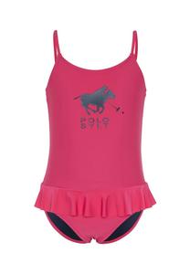 Купальник с оборкой Polo Sylt, цвет 18-1754 raspberry