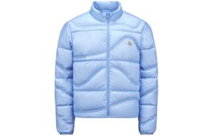 Пуховик мужской синий Moncler