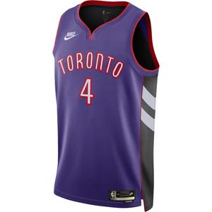 Свитшот Scottie Barnes Toronto Raptors 2024/25 Hardwood Classics мужской Dri FIT NBA Swingman Nike, фиолетовый