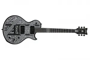 Электрогитара Schecter Solo-II Pryzm Palladium, глянцевый черный 921-SHC