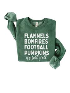 Унисекс худи Bonfires Football Pumpkins в зеленом цвете OAT COLLECTIVE