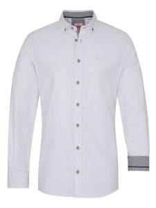 Рубашка Comfort fit Traditional с застежкой на пуговицы SPIETH & WENSKY Detroit, белый