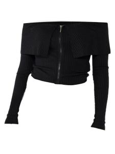 Вязаный кардиган No Matter What, черный