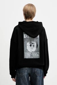 Хлопковая толстовка Hugo, черный