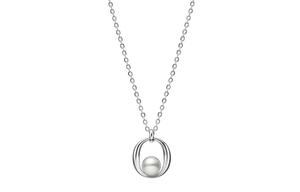 MIKIMOTO Серебряное колье для женщин