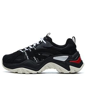 Кроссовки heritage-fht low chunky sneakers gs black Fila, черный