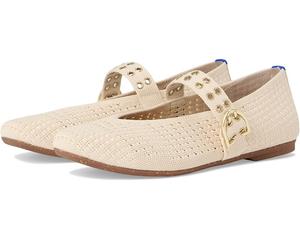 Балетки Rothy's The Max Buckle Mary Jane, цвет Off White Mesh