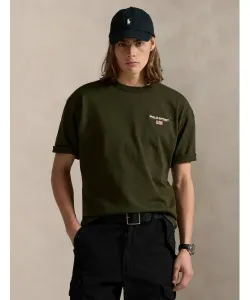 Футболка Relaxed fit Polo Ralph Lauren, зеленый