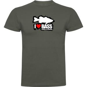 Футболка Kruskis I Love Bass, белый