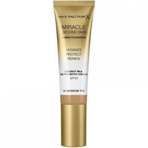 Max Factor Miracle Second Skin Увлажняющая основа среднего загара 30 мл