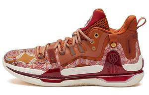 361° AG1 Pro Aaron Gordon 1 износостойкие противоскользящие баскетбольные кроссовки мид-топ мужские коричнево-красные