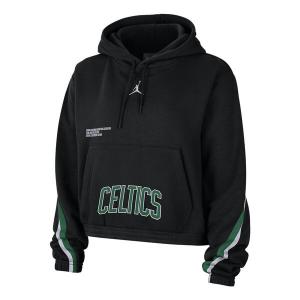 Толстовка x nba boston celtics courtside hoodie Air Jordan, черный