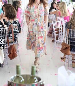 Тусканский миди-платье в мульти Aureum