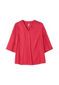 Туника с рукавами 3/4 из струящейся вискозы sheego, цвет Magenta