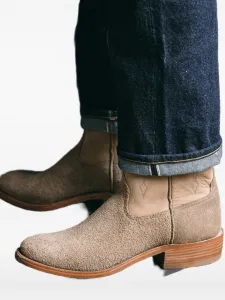 Замшевые ковбойские сапоги Riosboots Fortela, бежевый