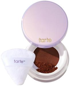 Пудра для фиксации макияжа в дорожном формате, предотвращающая скатывание в складки Tarte, Translucent Very Deep
