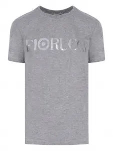 Футболка с логотипом из коллаборации с 10 Corso Como Fiorucci, серый